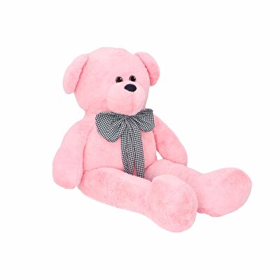 Büyük Kurdeleli Pembe Peluş 150 cm