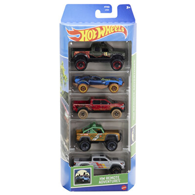 Hot Wheels Beşli Araba Seti HW Remote Adventures HTV53