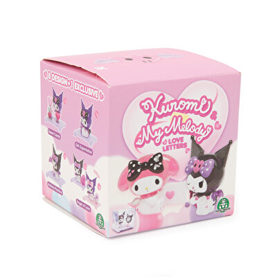 Hello Kitty Kuromi & My Melody Love Letters Mini Figür Sürpriz Paket
