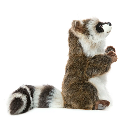 Hansa Creations Rakun El Kuklası Peluş 50 Cm