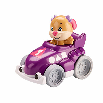 Fisher Price Eğlen ve Öğren Hızlı Arabalar Mor FGJ18