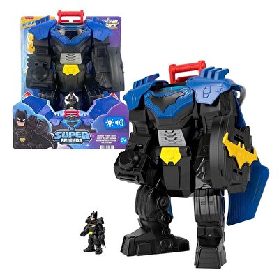 Imaginext Sesli ve Işıklı DC Metal Force Super Friends Batman Uçuş Aracı JDL03