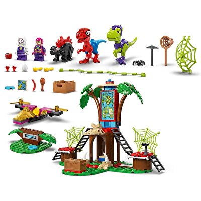 LEGO Marvel Ağaç Ev Karargahında Spidey ve Gobby'nin Raptor Savaşı 11200
