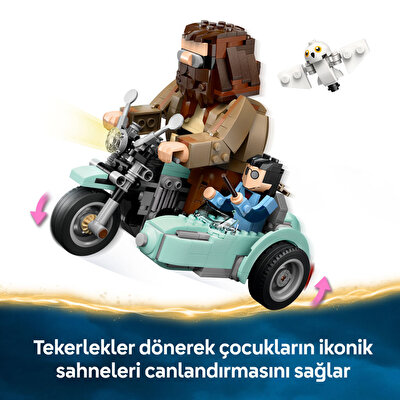 LEGO Harry Potter Hagrid ve Harry'nin Motosiklet Yolculuğu 76443