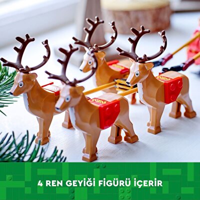 LEGO Iconic Noel Baba'nın Kızağı Oyuncağı 40499