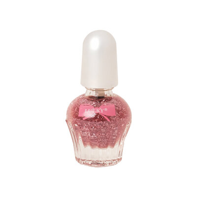 Lukky Su Bazlı Parlak Lila Konfeti Soyulabilir Oje