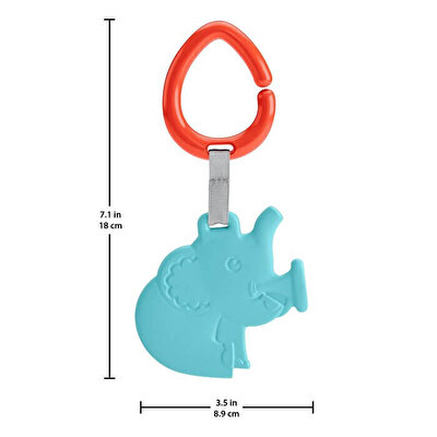 Fisher Price Sevimli Hayvancıklar Dişlikler Mavi Fil GYN25