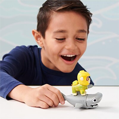 Paw Patrol Aqua Pups Rocky Sawfi̇sh Rubble And Hammerhead