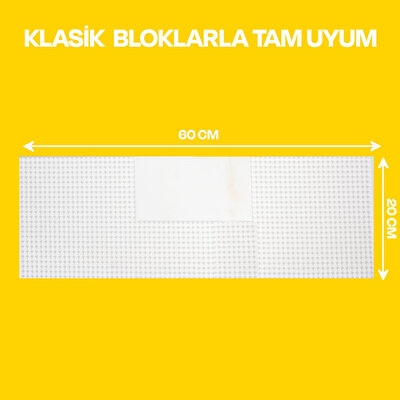 Esnek Blok Aktivite Zemin Beyaz