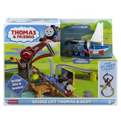 Thomas ve Arkadaşları Thomas ve Skiff Açılır Köprü Macerası (Motorlu Tren) HGX65