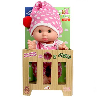 Masal Anlatan Bebiş Bebek Pembe Puantiyeli