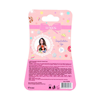 Lukky Su Bazlı Konfeti Parıltılı İnci Oje