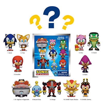 Monogram Sonic The Hedgehog Klipsli Figür Seri 3