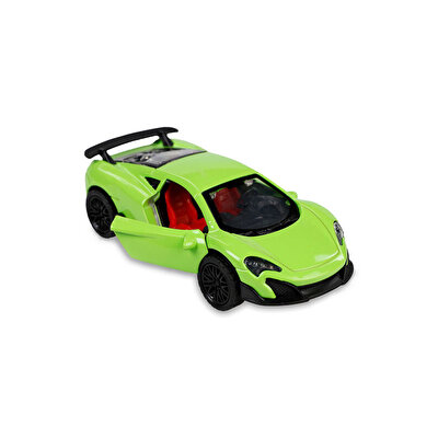 Çek Bırak 1:36 Metal Spor Araba Yeşil