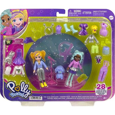 Polly Pocket ve Arkadaşları Farklı Moda Aksesuarları Oyun Setleri HKV97
