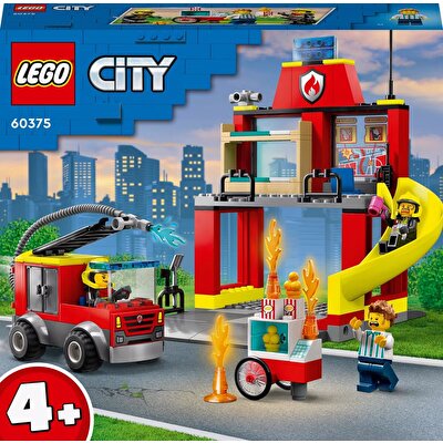 LEGO City İtfaiye Merkezi ve İtfaiye Kamyonu 60375