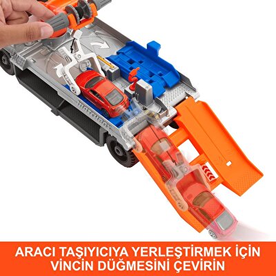 Matchbox Aksiyon Sürücüleri Çekici Ve Tamir Kamyonu ile 1:64 Ölçekli Araba