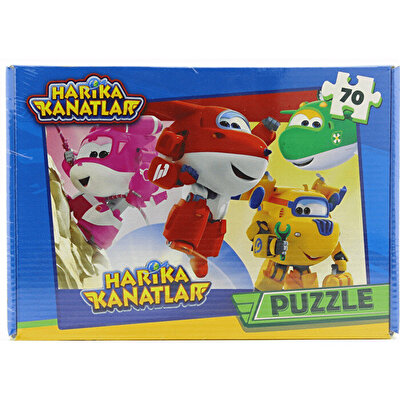 Harika Kanatlar Tekli Kutu Puzzle 70 Parça