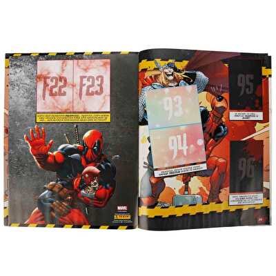 Panini Marvel Deadpool Çıkartma Albümü ve Mini Çizgi Roman Seti