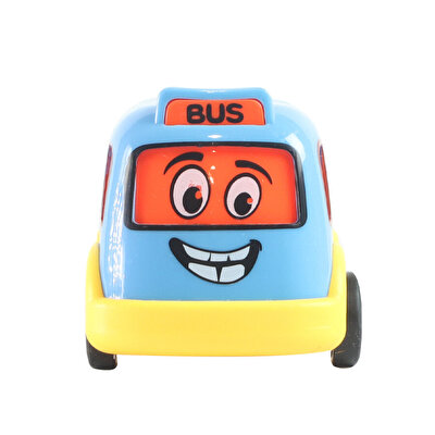 Mavi Çek Bırak Sevimli Araba