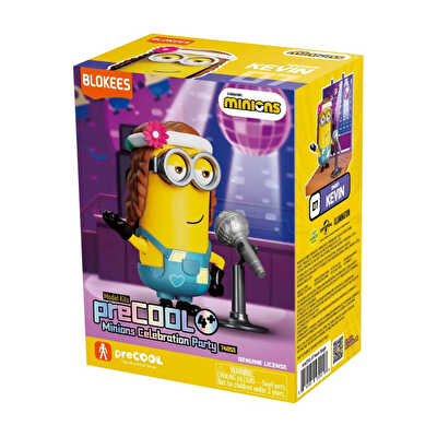 Blokees Minion preCOOL Celebration Party Serisi Figür Yapım Seti Singer Kevin
