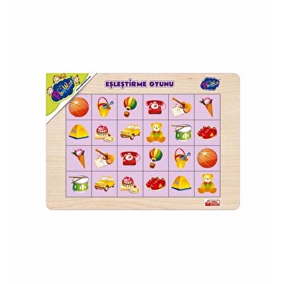 Ahşap Eğitici Eşleştirme Oyunu Karışık