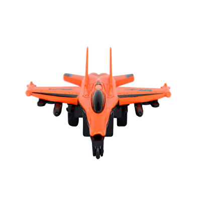 Çek Bırak Savaş Uçakları Turuncu 12 Cm