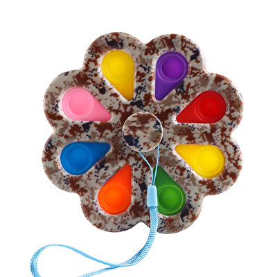 Pop It 8 Parmak Stres Çarkı