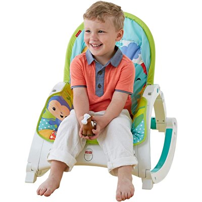 Fisher Price Yağmur Ormanı Portatif Anakucağı ve Sallanan Sandalye CMR10