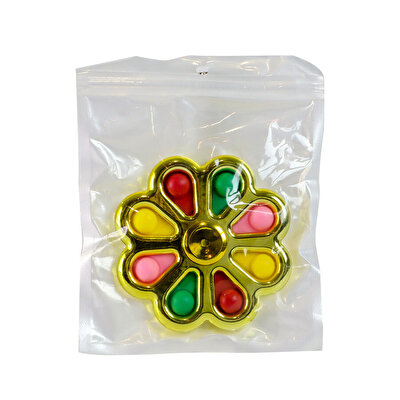 Pop It Mini Stres Çarkı Sarı