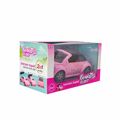 Pembe Üstü Açık Araba