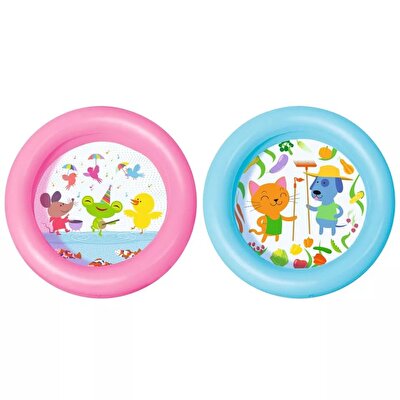 Yuvarlak Bebek Havuzu Pembe
