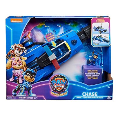 Paw Patrol Film 2 Mighty Movie Chase Deluxe Dönüşen Kruvazör
