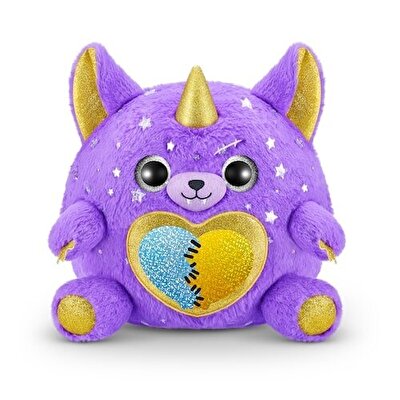 Rainbocorns Monstercorn Sürpriz Peluş Mor Boynuz