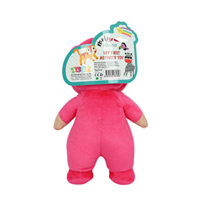 Moliv İlk Soft Bebeğim Bez Bebek Koyu Pembe