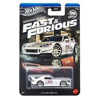 Hot Wheels Fast & Furious Temalı Arabalar Honda S2000 JBY44