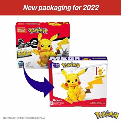 Mega Construx Pokémon Jumbo Pikachu Figürü FVK81