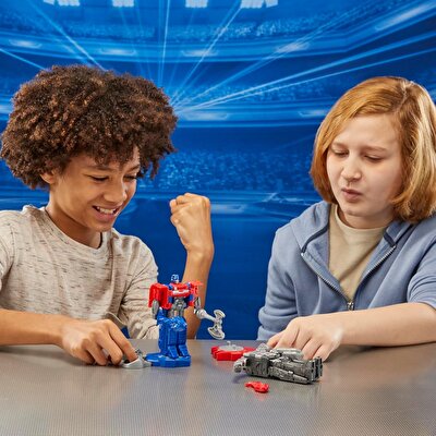 Transformers One Optimus Prime vs Megatron Robot Battlers Aksiyon 2'li Figür Seti
