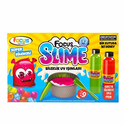 Slime Deney Seti ve UV Işınlı Bileklik