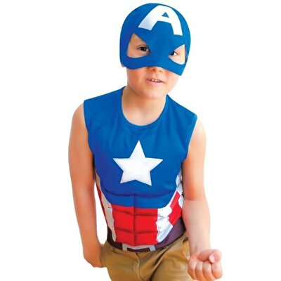 Captain America Yazlık T-Shirt (7-9)