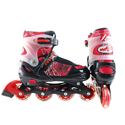 Mega Işıklı Kırmızı L Beden Paten