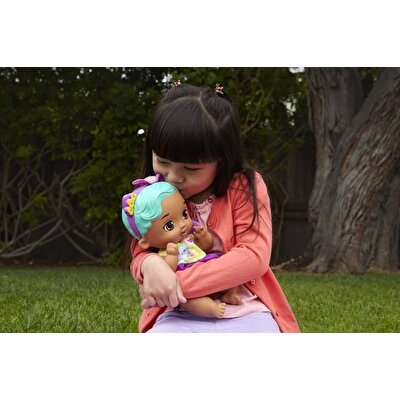 My Garden Baby Yavru Kedi Bebeğimin Bakım Zamanı Mavi Saçlı Bebek HHL22