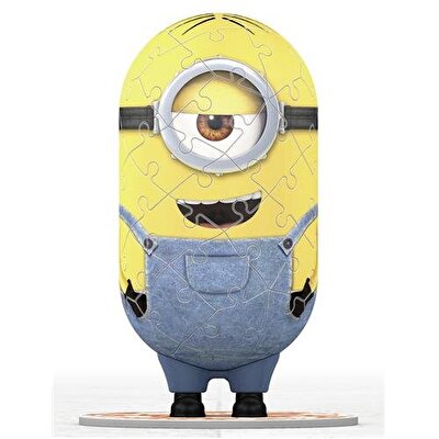 3D Puzball Minions 54 Parça Puzzle