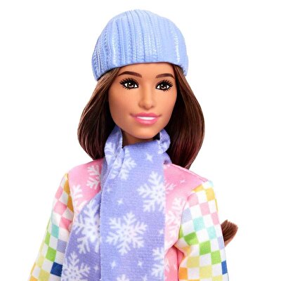 Barbie Kariyer Bebeği Snowboard Sporcusu Bebek JKF78
