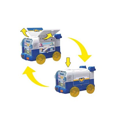 Harika Kanatlar Süper Pet Dönüşebilen Mini Robot Üssü