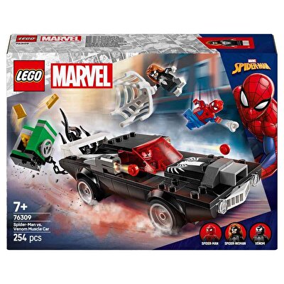 LEGO Marvel Örümcek Adam Venom Arabasına Karşı 76309