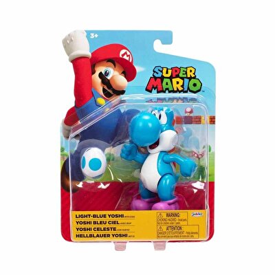 NTD Super Mario Figür W27-411744 Light Blue Yoshi