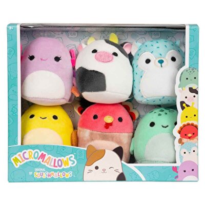 Squishmallows Micromallows 6’lı Peluş Seti