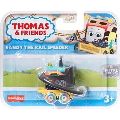 Thomas ve Arkadaşları Küçük Tekli Tren (Sür-Bırak) Sandy The Railspeeder HMC33