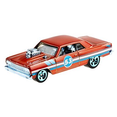 Hot Wheels Mavi ve Parlak Arabalar '64 Chevy Chevelle GRR36
